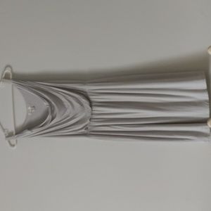 Dove Gray Sleeveless Dress